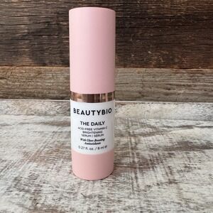 BeautyBio The Daily Vitamin C Brightening Serum 8ml (Travel Size) Sealed